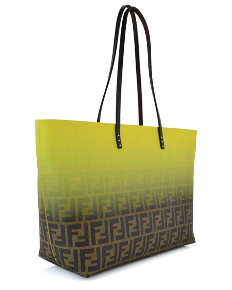 fendi zucca ombre tote|fendi roma tote bag.